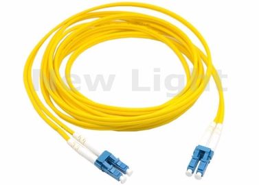 Inspektions-Duplex-Faser-Optikstarthilfekabel verdoppeln LC zum LC-Faser-Flecken-Kabel-Monomode-