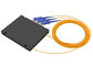 Breiter Wellenlängen-Faser-Optikteiler 1x2 ABS kastenähnlicher PLC mit Sc-/PC-Verbindungsstück